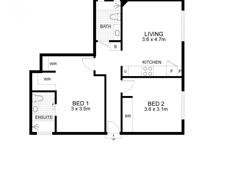 5/28 O’Donnell Street, North Bondi NSW 2026 Floorplan