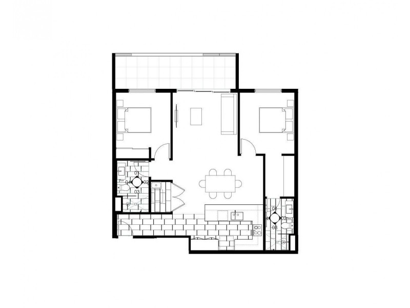 302/65-75 Brunker Road, Broadmeadow NSW 2292 Floorplan