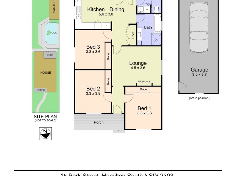 15 Park Street, Hamilton South NSW 2303 Floorplan