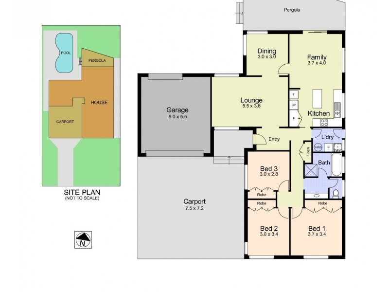 13 Woden Close, Cardiff NSW 2285 Floorplan
