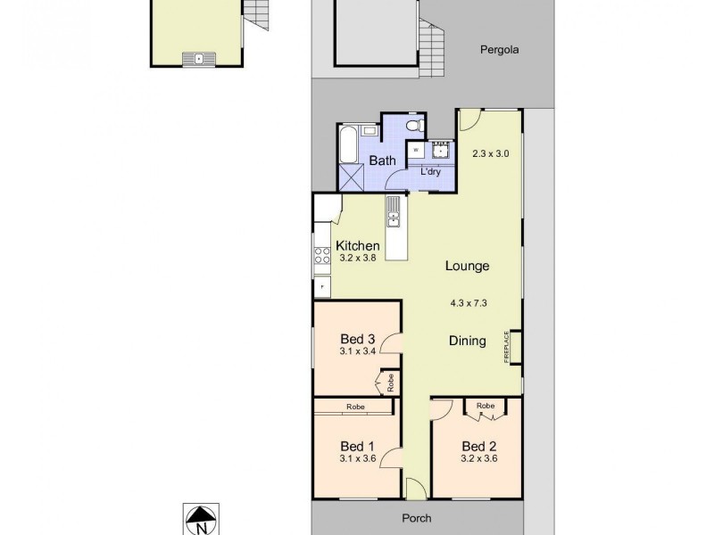 6 Cleary Street, Hamilton NSW 2303 Floorplan