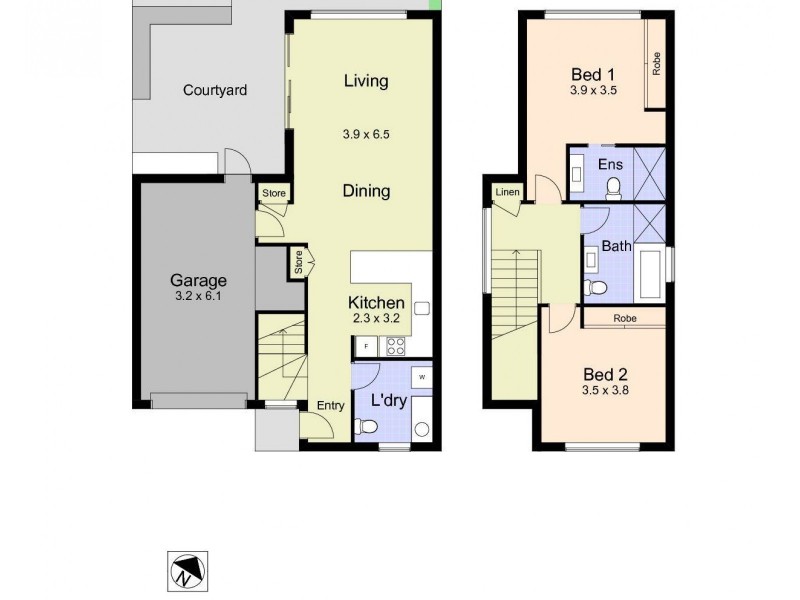 3/162 Dudley Road, Whitebridge NSW 2290 Floorplan
