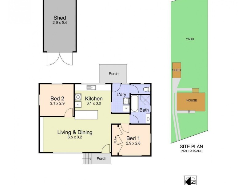 8 Naughton Avenue, Birmingham Gardens NSW 2287 Floorplan