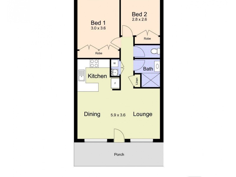 4/107 Denison Street, Hamilton NSW 2303 Floorplan