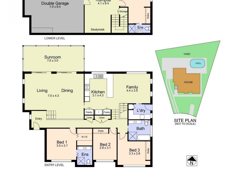 4 Saxton Close, New Lambton Heights NSW 2305 Floorplan