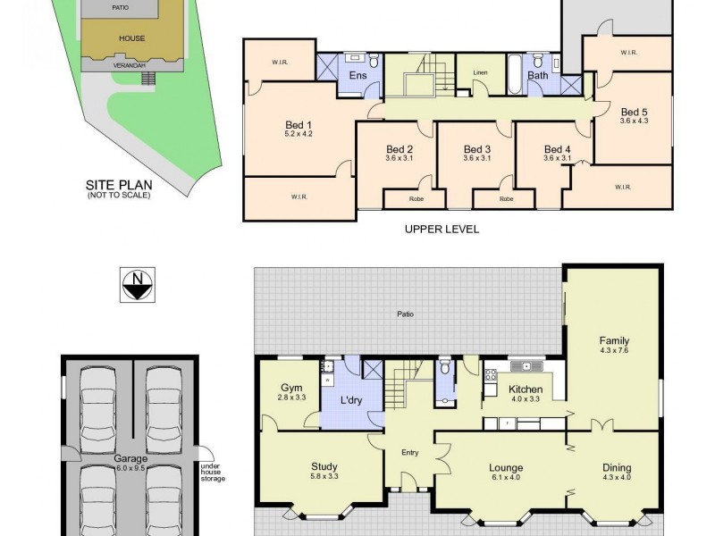 5 Roentgen Close, Merewether Heights NSW 2291 Floorplan