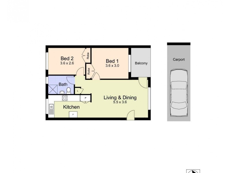 3/19 Kahibah Road, Waratah NSW 2298 Floorplan