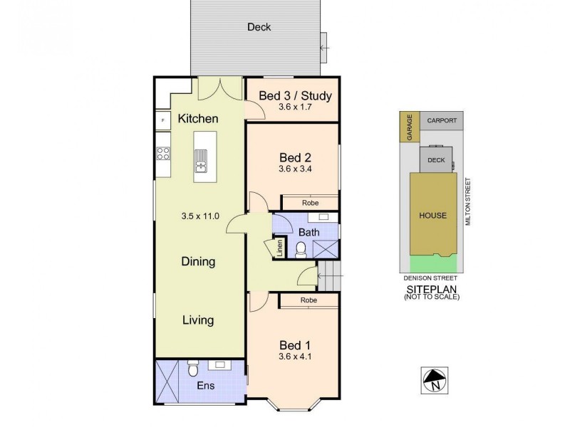 134 Denison Street, Hamilton NSW 2303 Floorplan