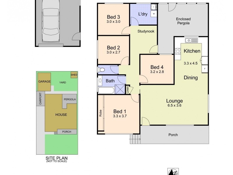 4 Byron Street, Beresfield NSW 2322 Floorplan
