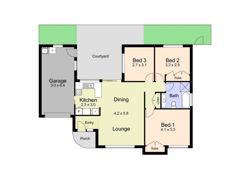 2/19 Robert Street, Mayfield NSW 2304 Floorplan