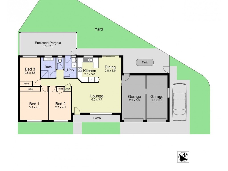 12/30 Andretta Avenue, Elermore Vale NSW 2287 Floorplan