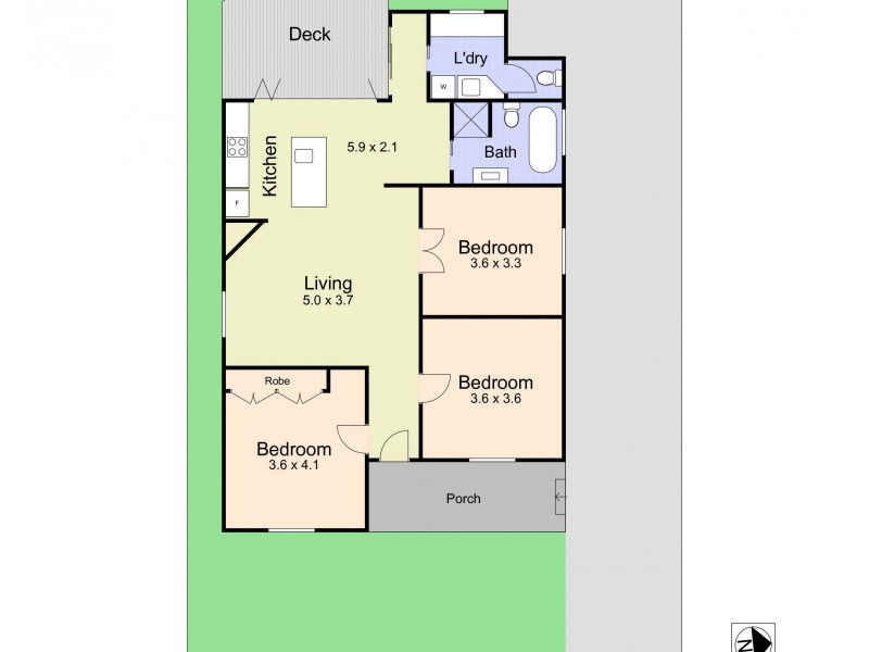 1/144 Gordon Avenue, Hamilton South NSW 2303 Floorplan