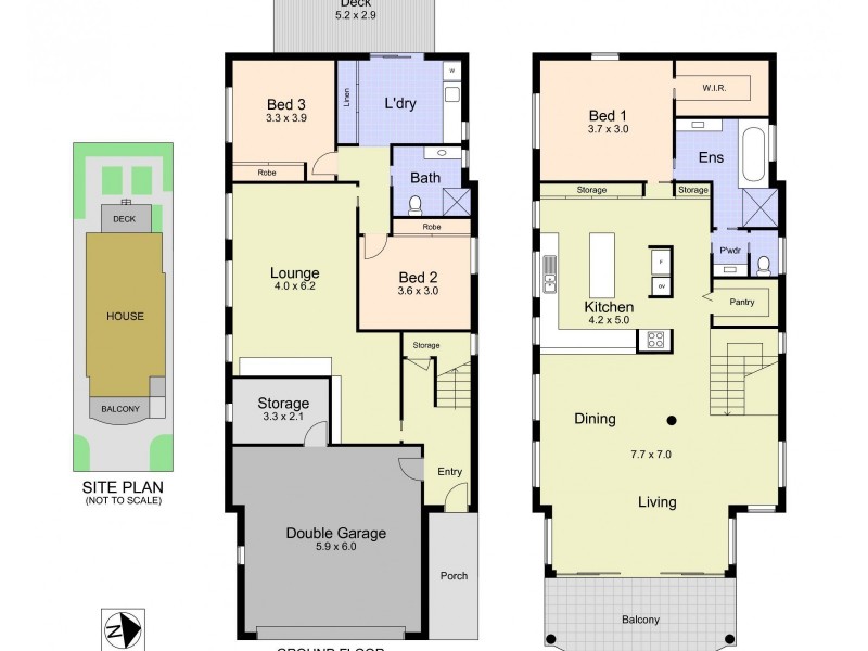 207 Mitchell Street, Stockton NSW 2295 Floorplan