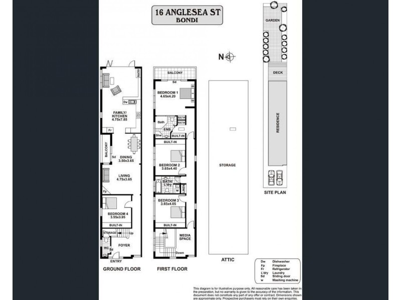 16 Anglesea Street, Bondi NSW 2026 Floorplan
