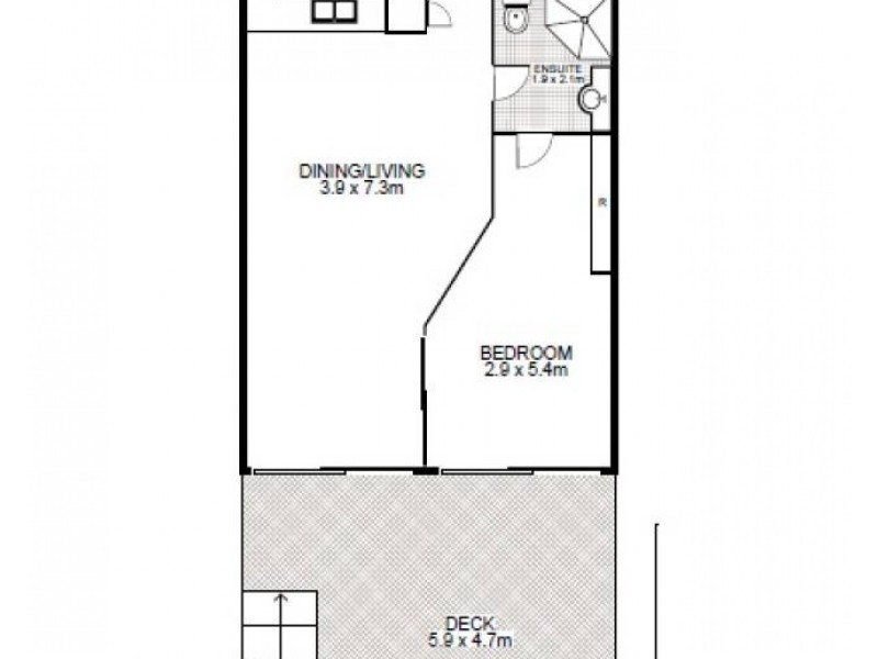 111/6 Cowper Wharf Roadway, Woolloomooloo NSW 2011 Floorplan