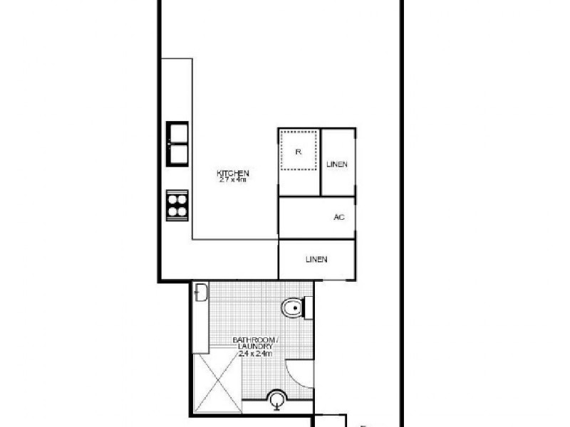 363/6 Cowper Wharf Roadway, Woolloomooloo NSW 2011 Floorplan