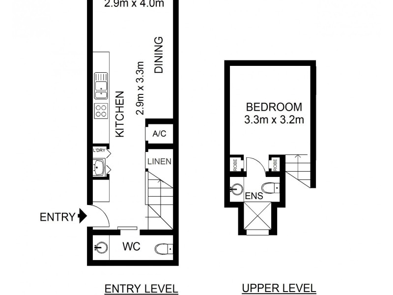 549/6 Cowper Wharf Roadway, Woolloomooloo NSW 2011 Floorplan