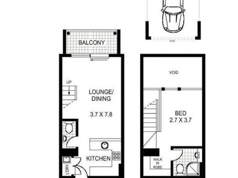 33/13 Ernest Street, Crows Nest NSW 2065 Floorplan