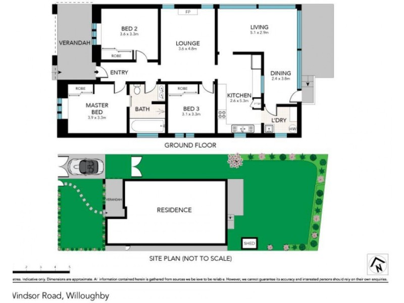 17 Windsor Road, Willoughby NSW 2068 Floorplan