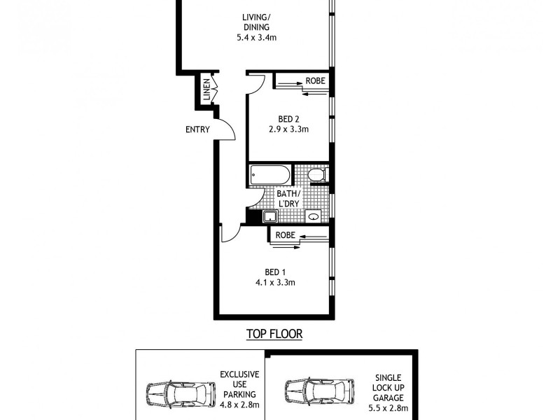 10/20 Innes Road, Greenwich NSW 2065 Floorplan