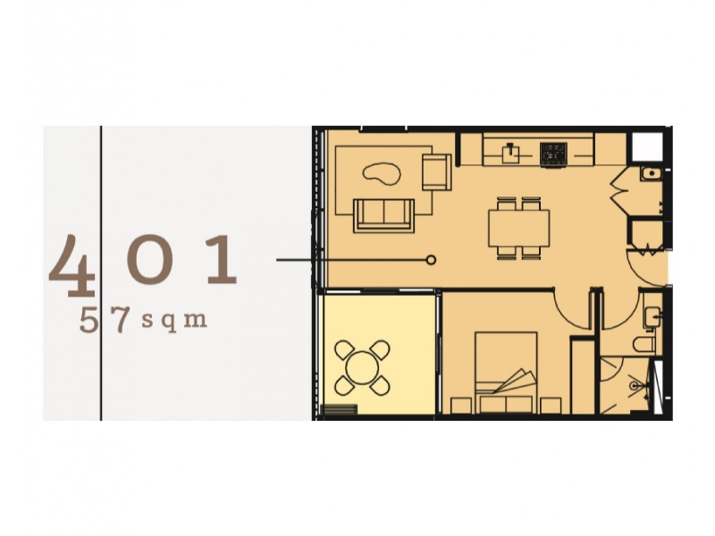 401/61 Atchison Street, Crows Nest NSW 2065 Floorplan