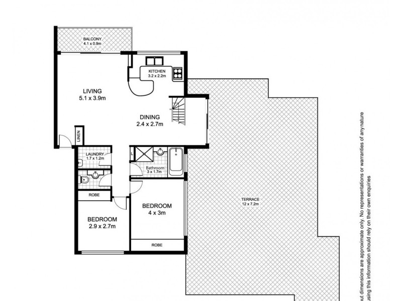 9/28 Bent Street, Neutral Bay NSW 2089 Floorplan