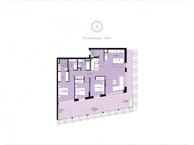 505/61 Atchison Street, Crows Nest NSW 2065 Floorplan