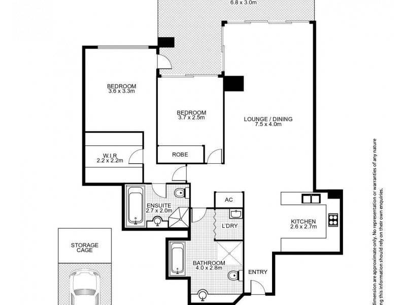 315/50 Murray Street, Pyrmont NSW 2009 Floorplan
