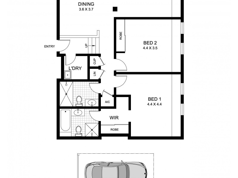 522/99 Jones Street, Ultimo NSW 2007 Floorplan