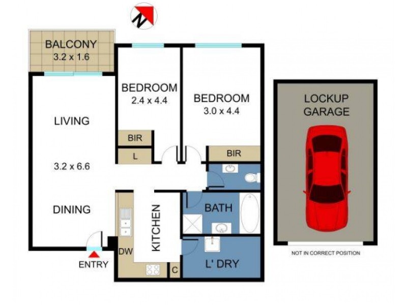 19/267-319 Bulwara Road, Ultimo NSW 2007 Floorplan