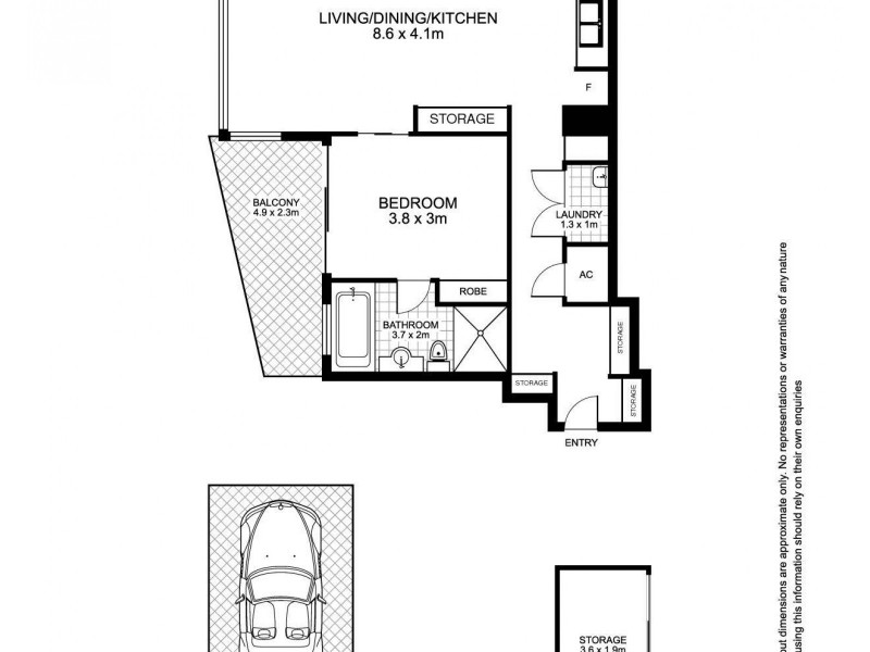 148/3 Darling Island Road, Pyrmont NSW 2009 Floorplan