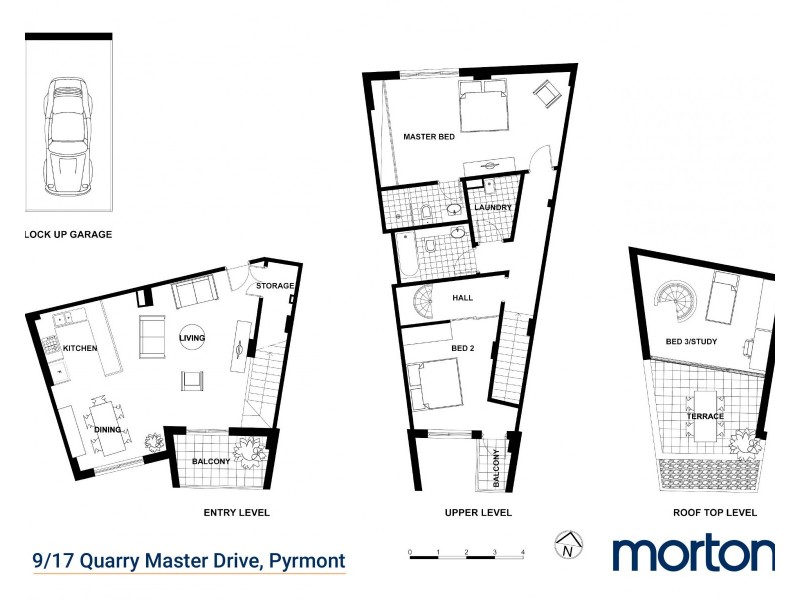 9/17 Quarry Master Drive, Pyrmont NSW 2009 Floorplan