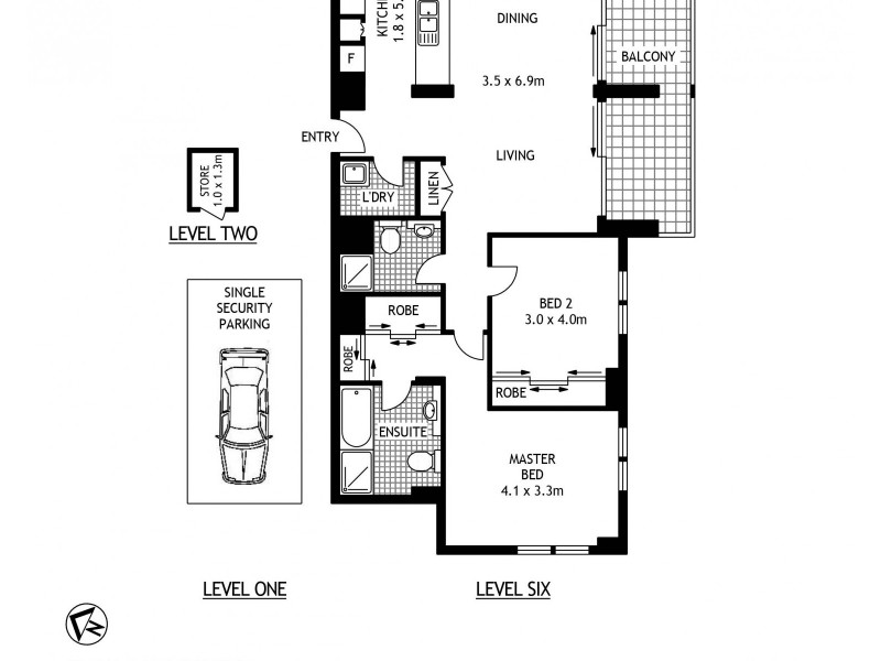 604/41 Refinery Drive, Pyrmont NSW 2009 Floorplan