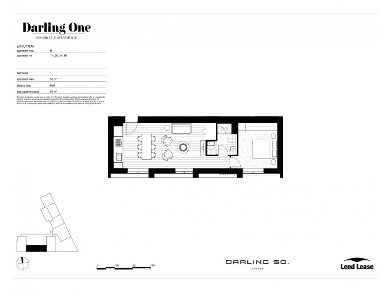 3017/65 Tumbalong Boulevard, Haymarket NSW 2000 Floorplan