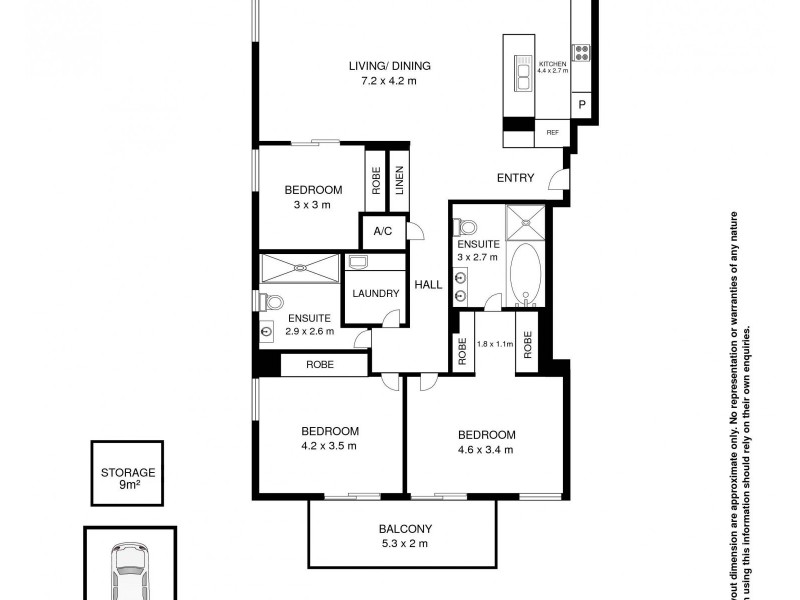 249/3 Darling Island Road, Pyrmont NSW 2009 Floorplan
