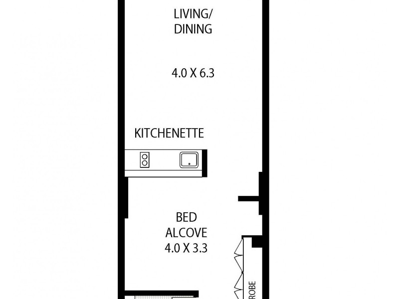 609/45 Shelley Street, Sydney NSW 2000 Floorplan