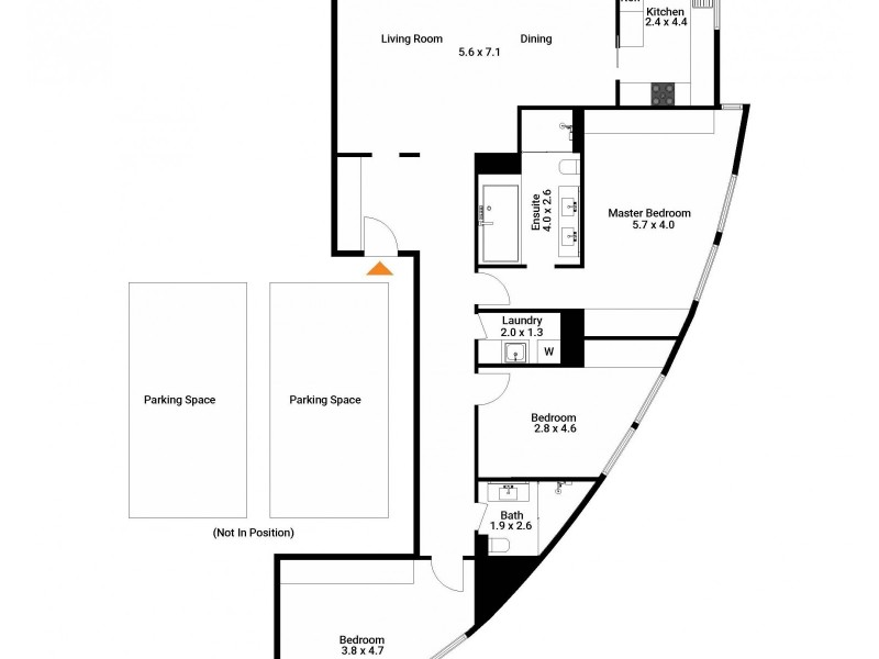 36/155 Macquarie Street, Sydney NSW 2000 Floorplan