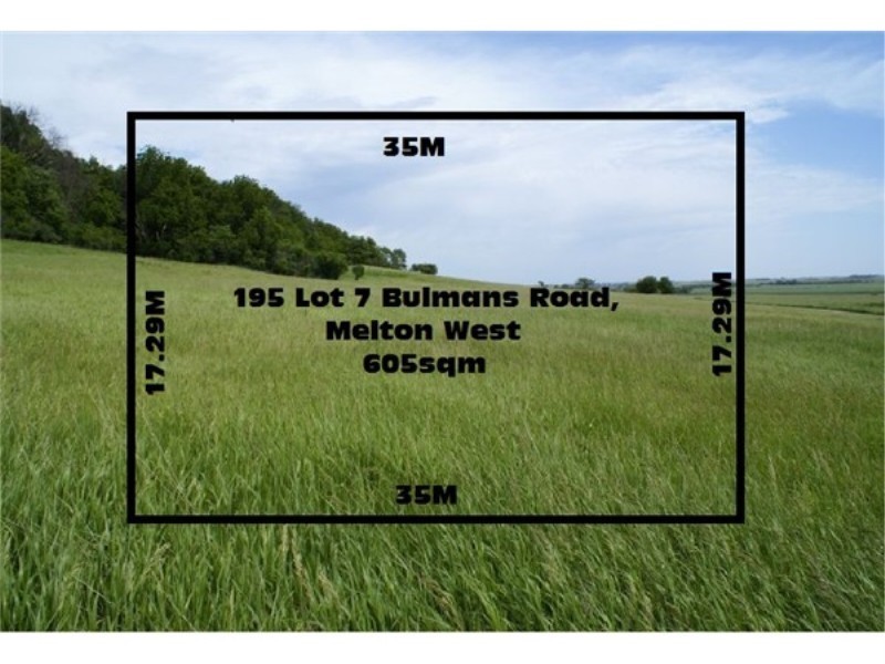 195 Lot 7 Bulmans Road, Melton West VIC 3337