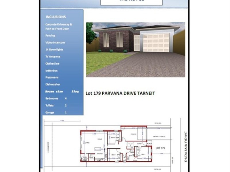 Lot 179 Parvana Drive, Tarneit VIC 3029