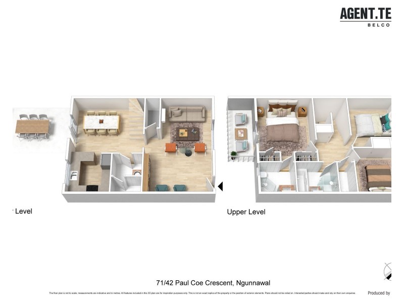 71/42 Paul Coe Crescent, Ngunnawal ACT 2913 Floorplan
