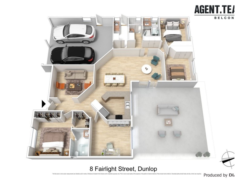 8 Fairlight Street, Dunlop ACT 2615 Floorplan