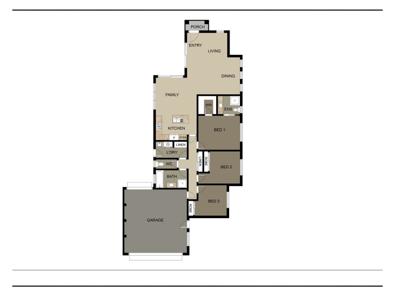138 Christina Stead Street, Franklin ACT 2913 Floorplan