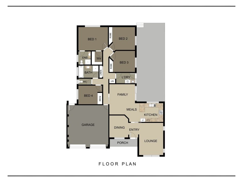 8 Doutney Place, Dunlop ACT 2615 Floorplan