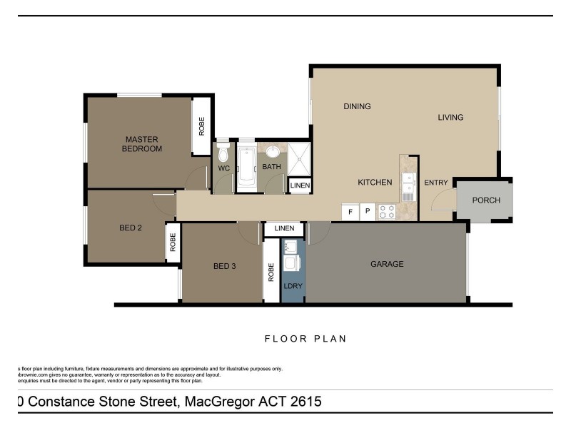 20 Constance Stone Street, Macgregor ACT 2615 Floorplan