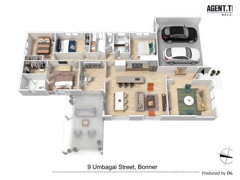 9 Umbagai Street, Bonner ACT 2914 Floorplan