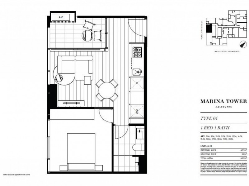 Docklands VIC 3008 Floorplan