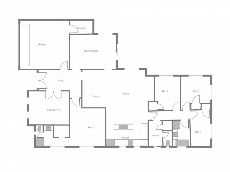 54 Griffin Lane, Usher WA 6230 Floorplan