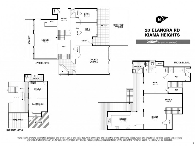 20 Elanora Road, Kiama NSW 2533 Floorplan