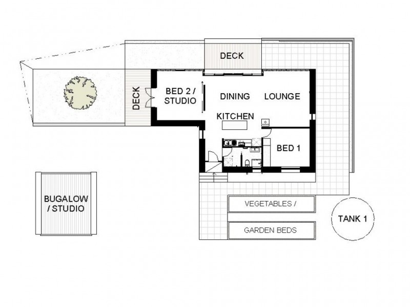 133 Lauriston Reservoir Road, Kyneton VIC 3444 Floorplan