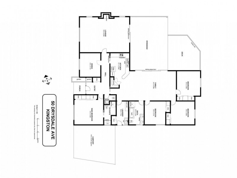 50 Drysdale Avenue, Kingston TAS 7050 Floorplan
